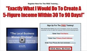 LocalBusinessMoneyMachineFreeWebinar