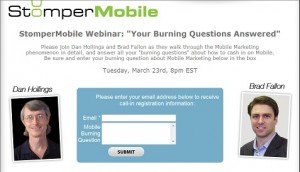 StomperMobile Free Webinar Tuesday