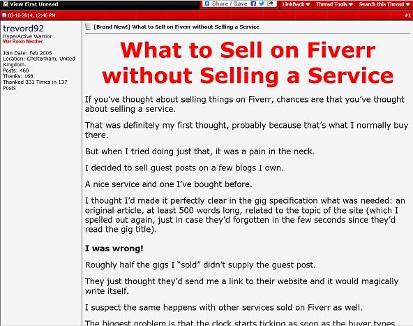 5 Videos Showing You What To Sell On Fiverr To Make Money - Workism