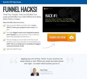 Ryan Deiss -  3 Funnel Hacks