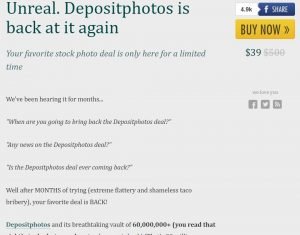 AppSumo - DepositPhotos